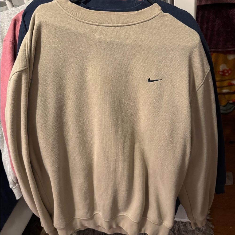 Nike Tan Crewneck